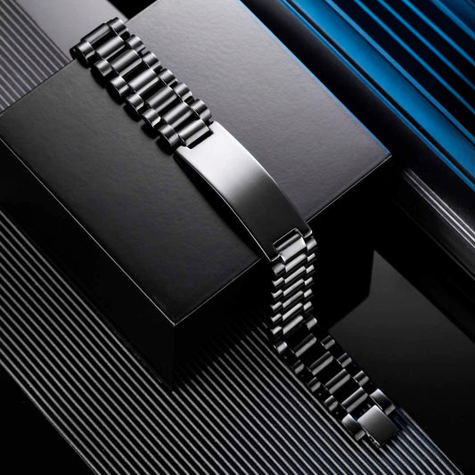 Biker customizable engraved brother bracelet double sided gift from brother, brother forever, in the darkest hour, When the demons come call on me brother and we will fight them together