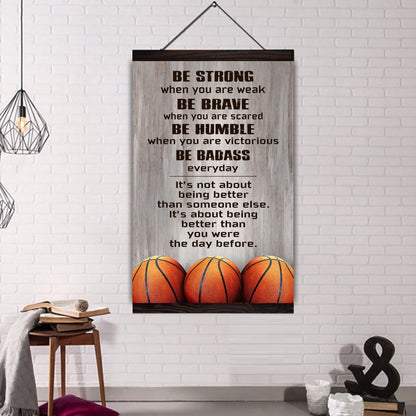 Tennis Be Strong Be Badass Every Day