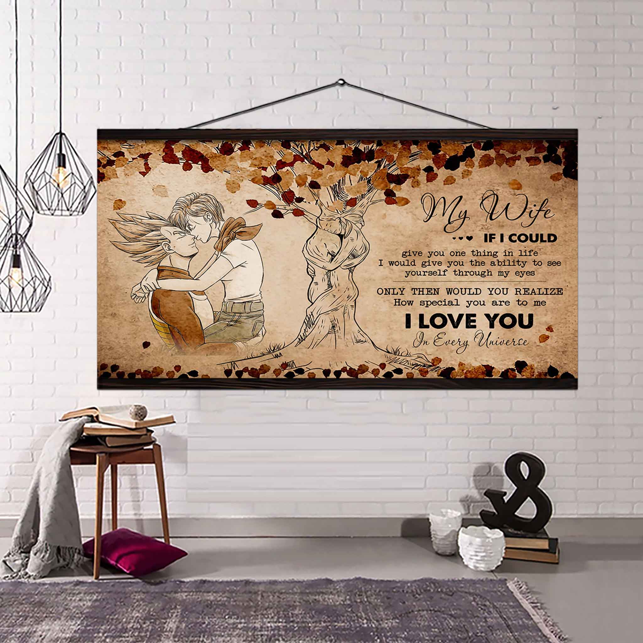 Samurai Poster Canvas To My Wife If I Could Give You One Thing In Life - How Special You Are To Me Gift For Your Wife