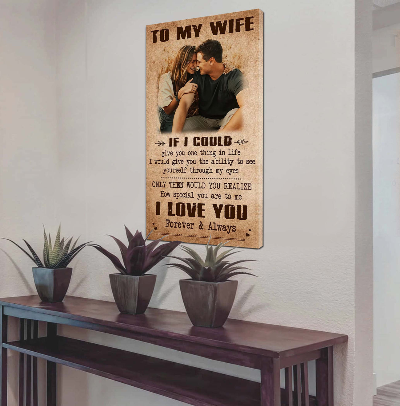 Samurai Poster Canvas To My Wife If I Could Give You One Thing In Life - How Special You Are To Me Gift For Your Wife