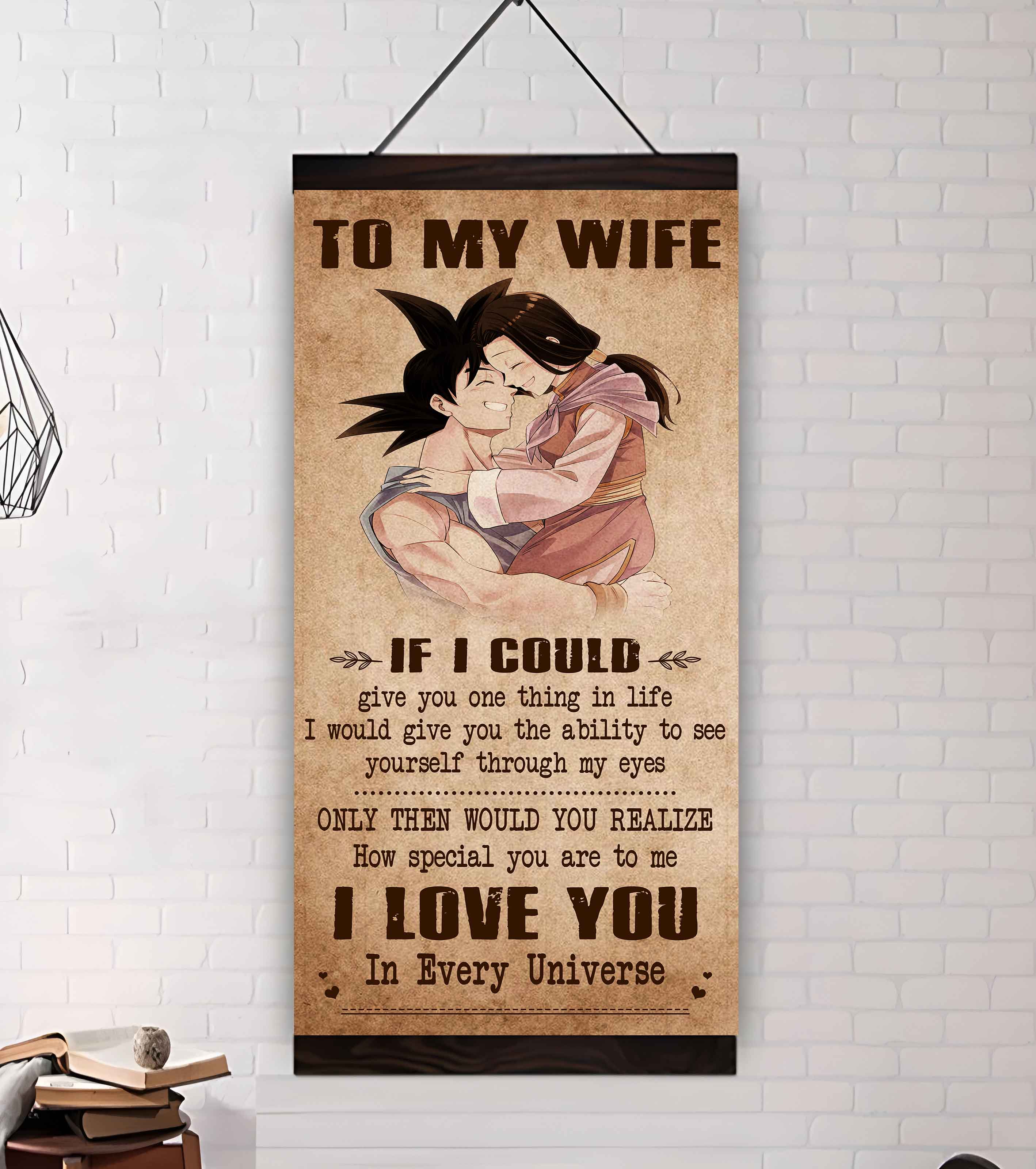 Samurai Poster Canvas To My Wife If I Could Give You One Thing In Life - How Special You Are To Me Gift For Your Wife