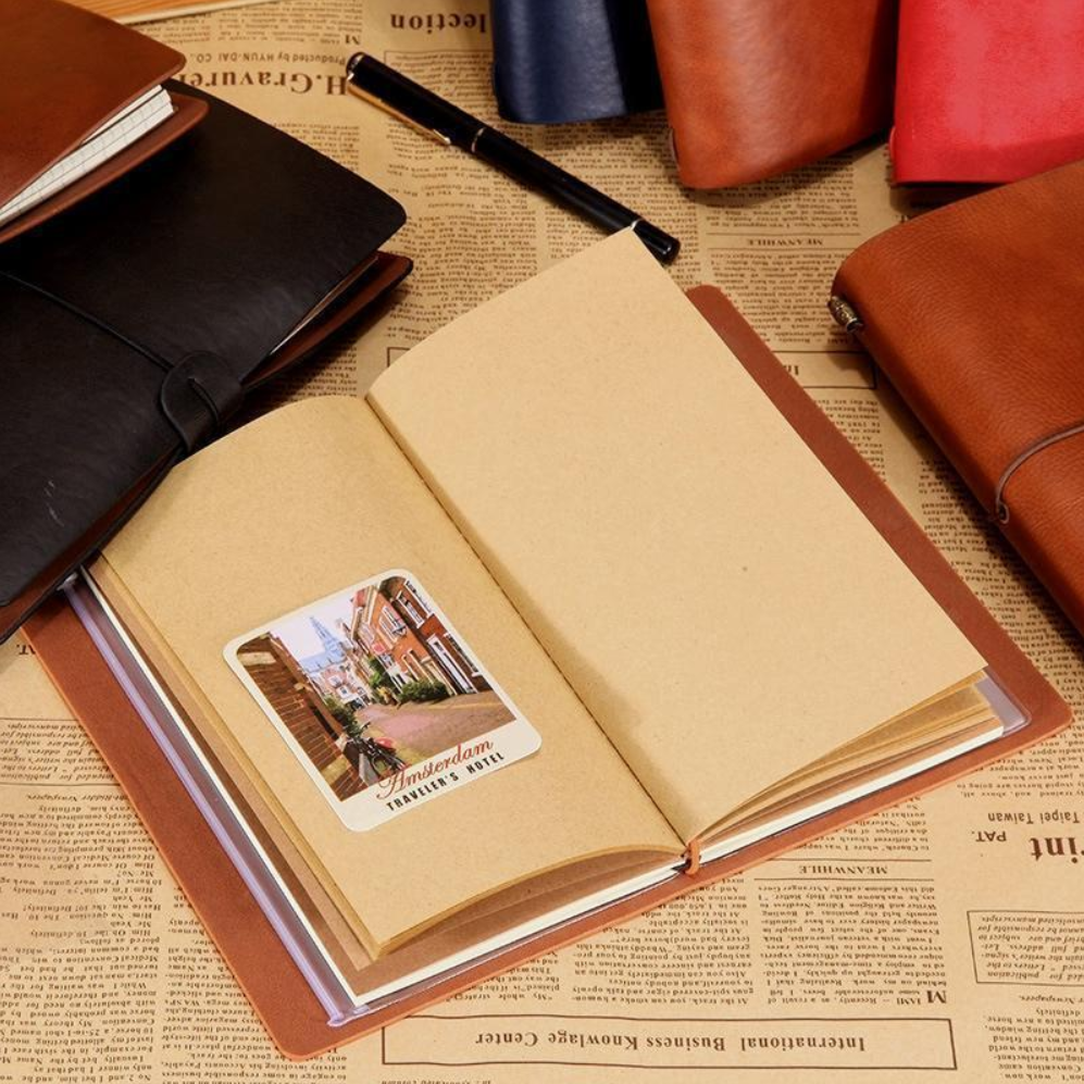 Samurai leather journal notebook gifts from dad mom to daughter, Be strong be brave be humble, It is not about better than someone else, It is about being better than you were the day before