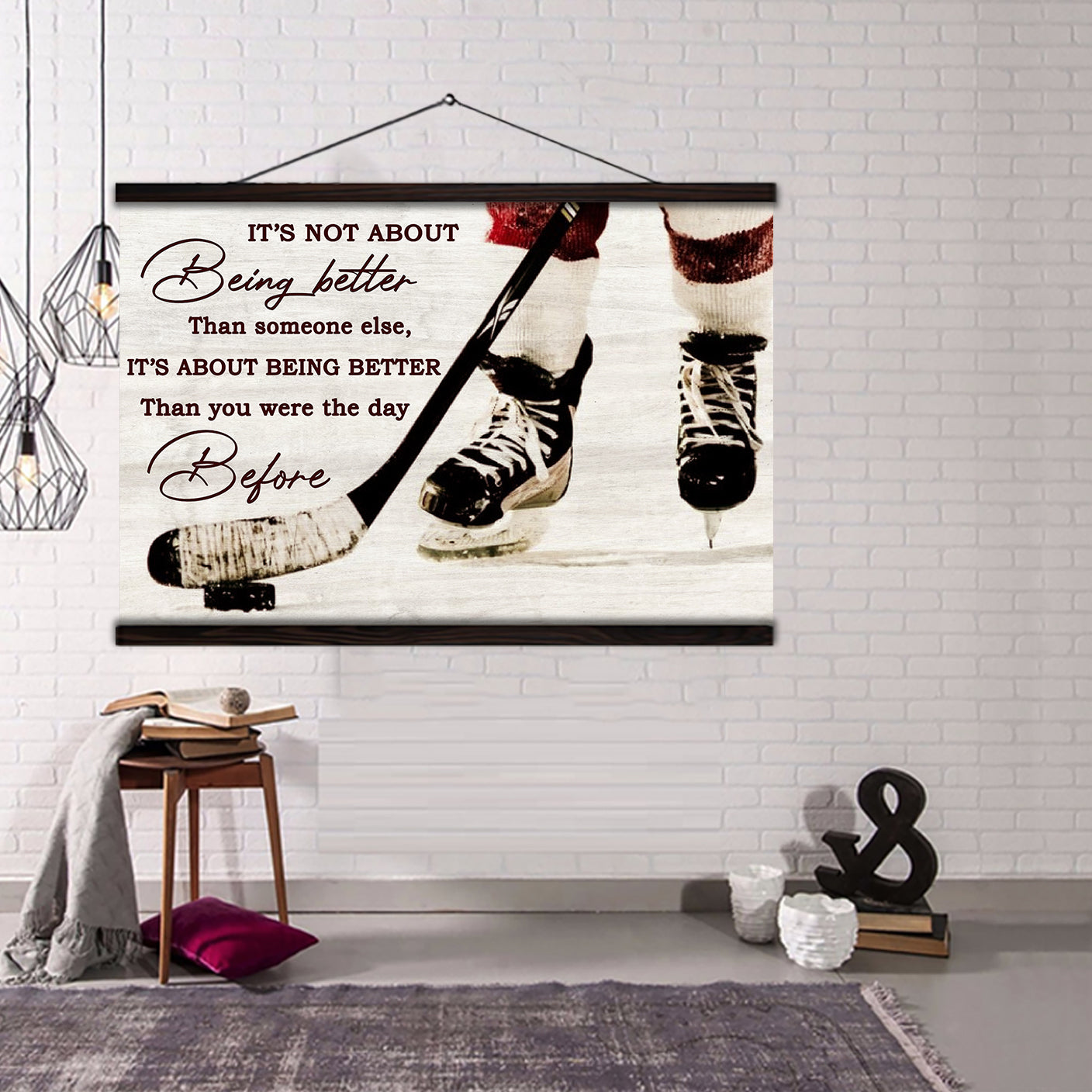 Basketball customizable poster canvas