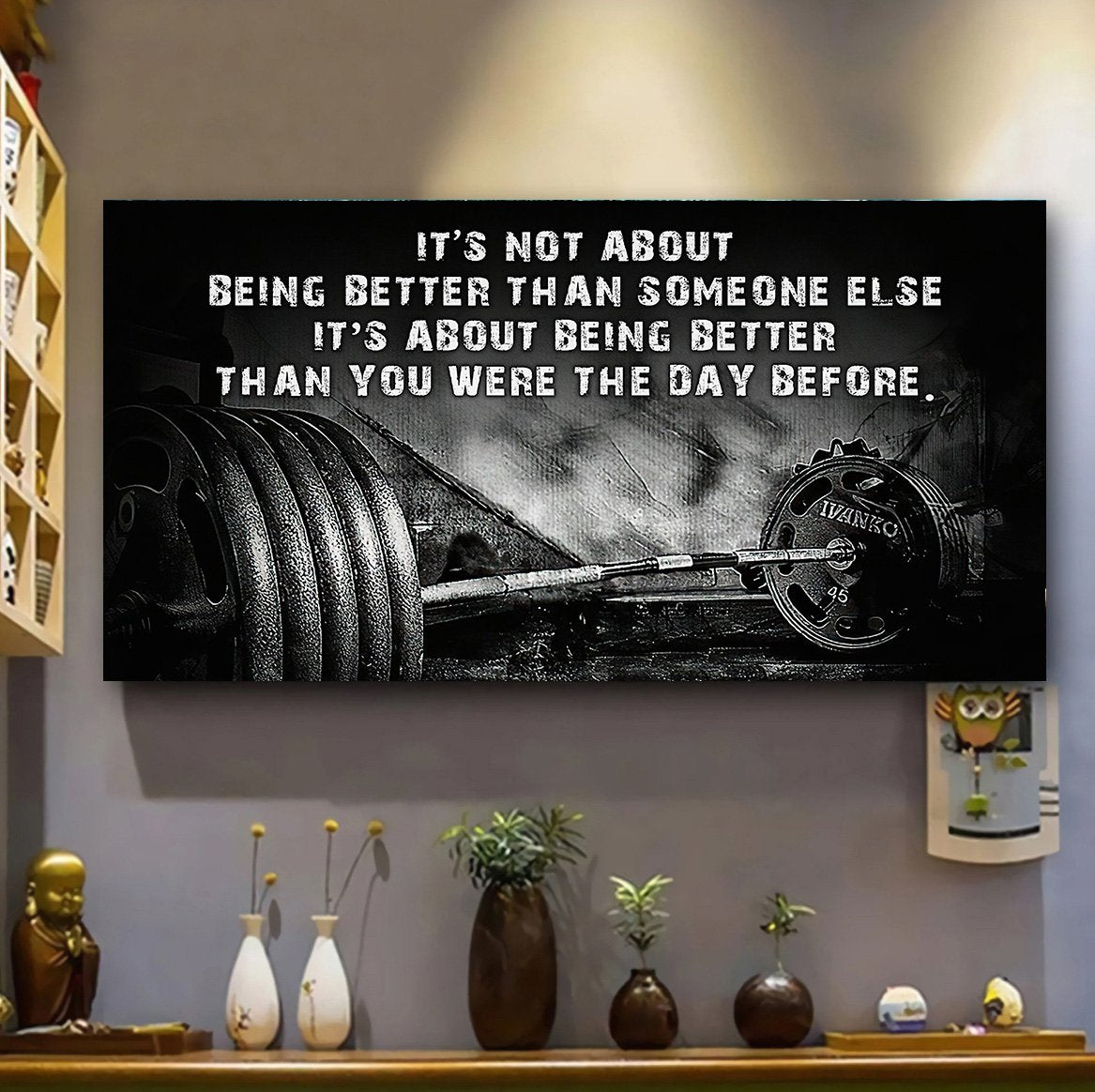 MMA Boxing Basketball It is not About Being Better Than Someone Else It is about being better than you were the day before